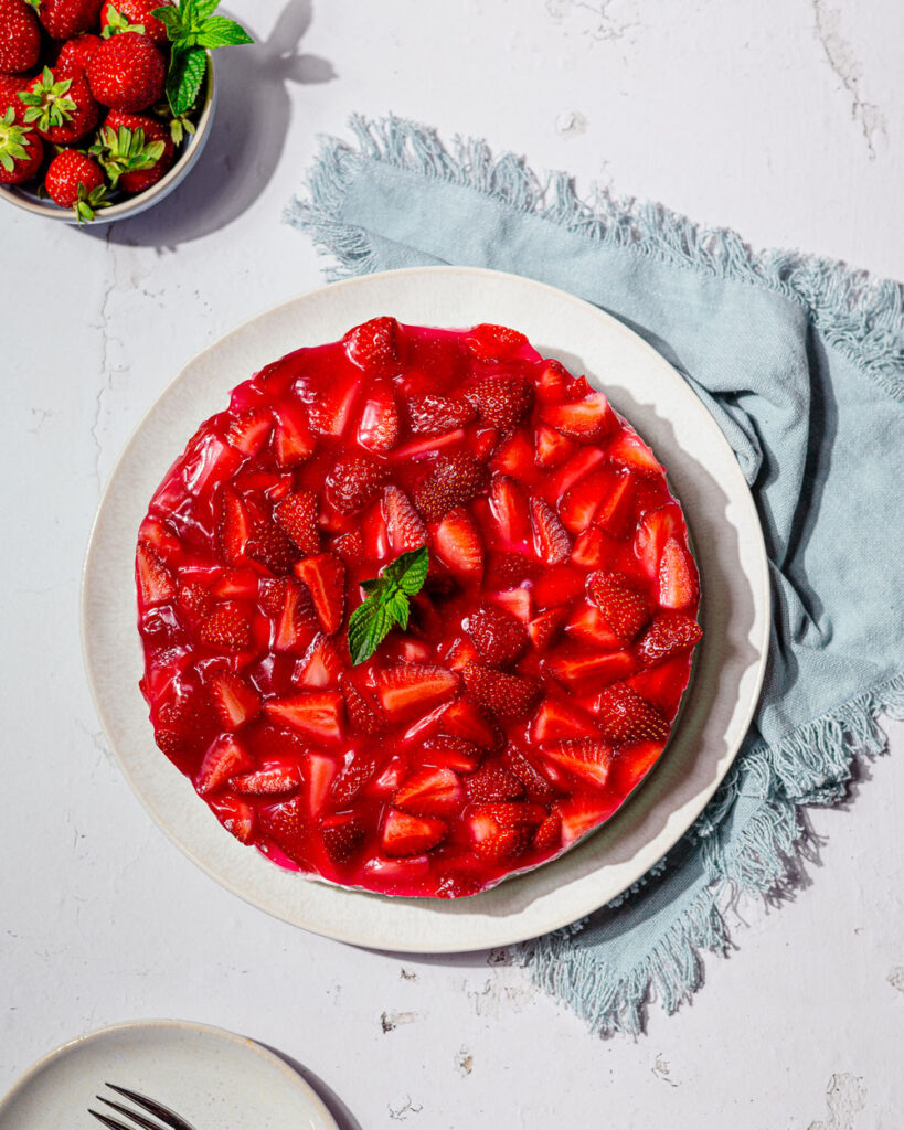 Glutenfreier Erdbeerkuchen