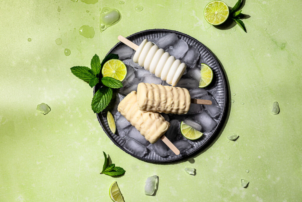 Low Carb Joghurt-Limetten-Eis