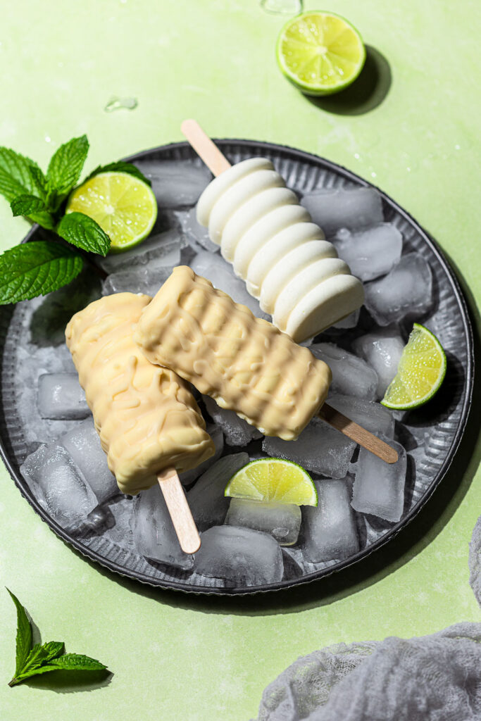 Keto Joghurt-Limetten-Eis
