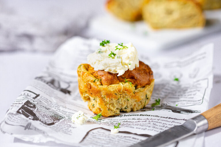 Low Carb Zucchini-Muffins