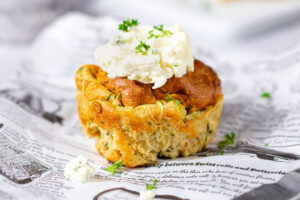 Low Carb Zucchini-Muffins