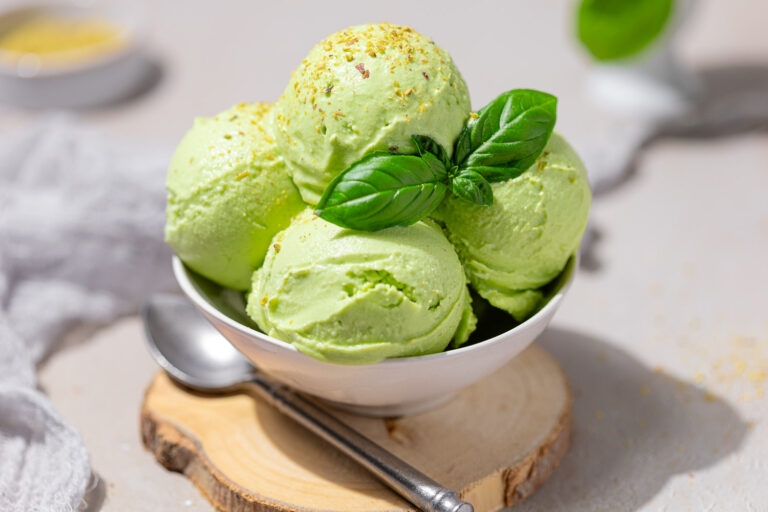 low carb Basilikumeis