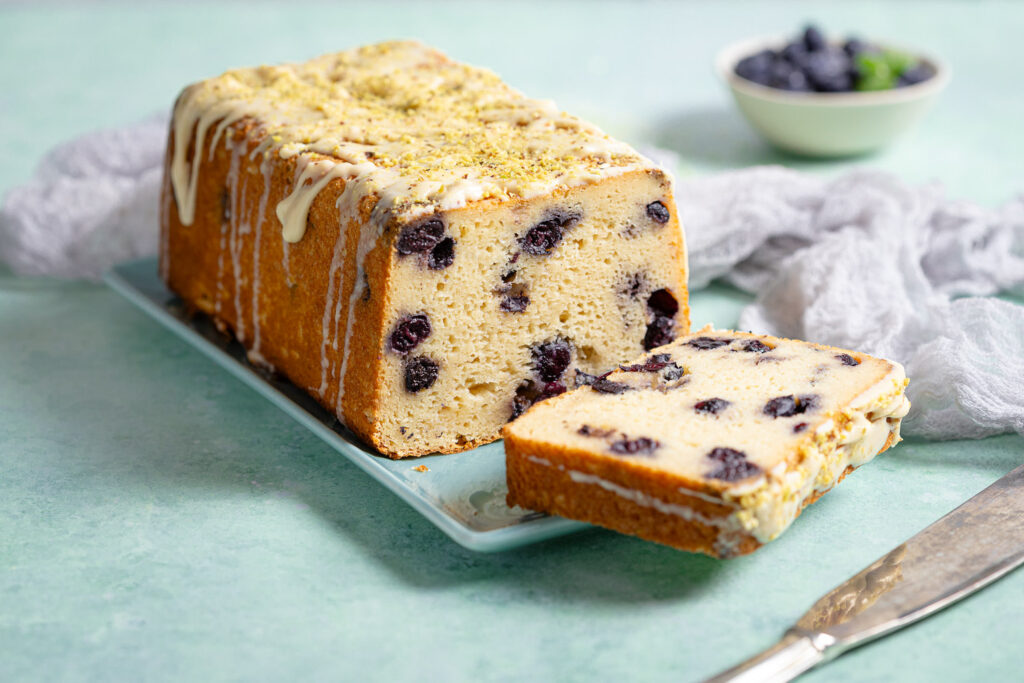 Low Carb Heidelbeer-Joghurtkuchen