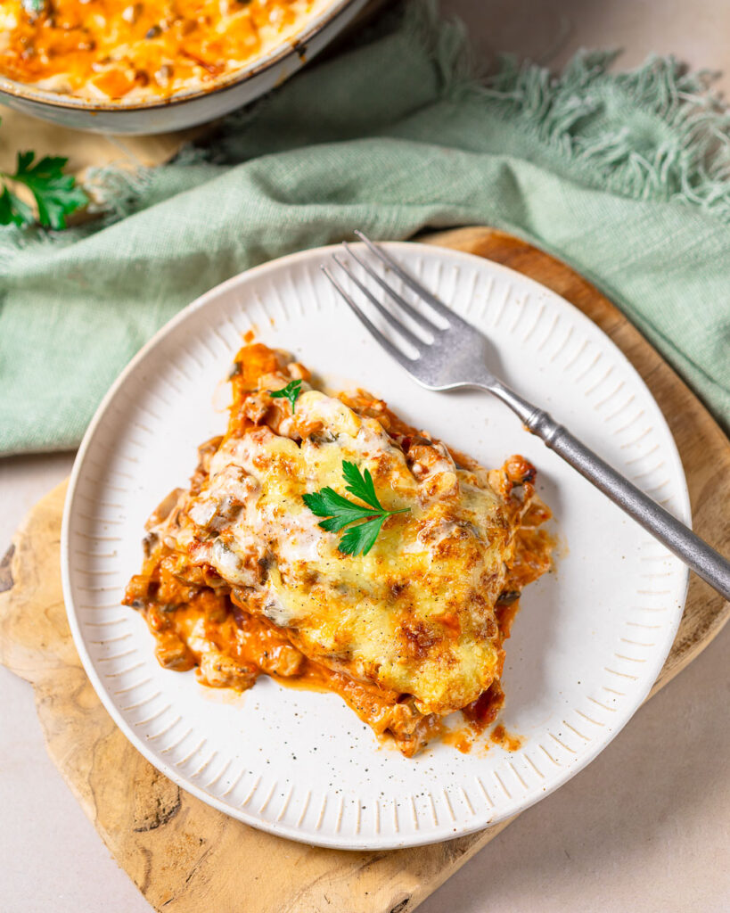 Keto Pilzlasagne