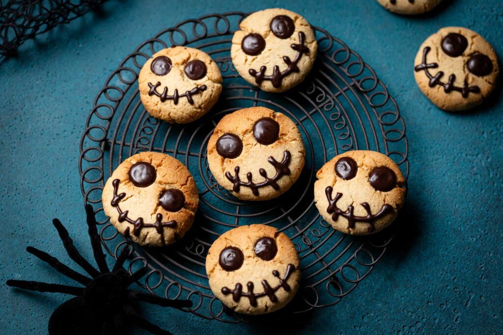 Low Carb Halloween-Cookies