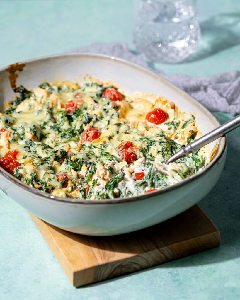 Unkompliziert gekocht: Ricotta-Lachs-Auflauf