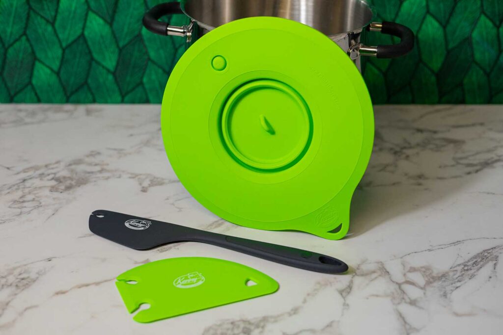 Teigschaber, Teigkarte und Deckel für die Kenwood Cooking Chef