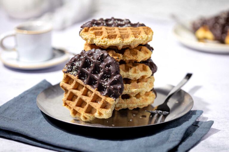 Low Carb Bounty-Waffeln