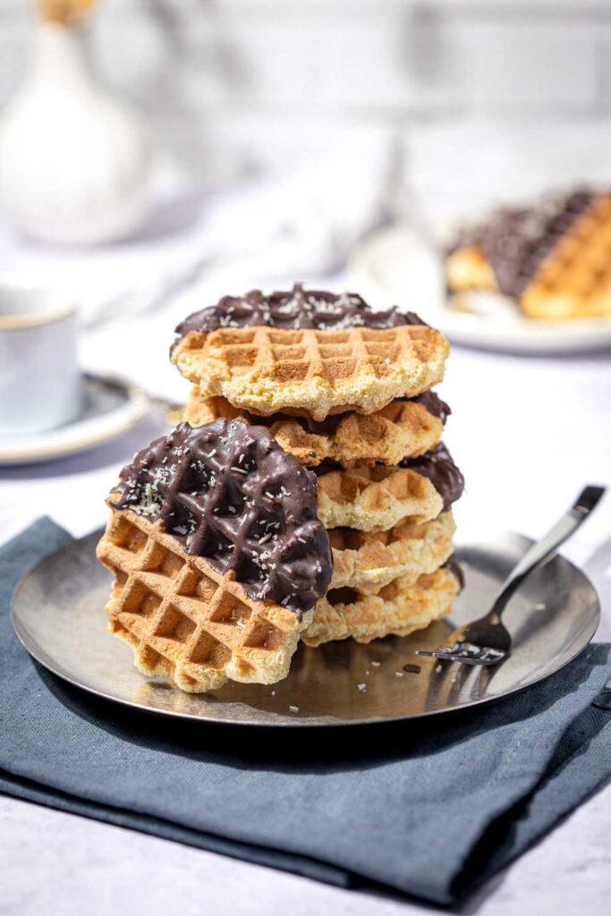 Keto Bounty-Waffeln