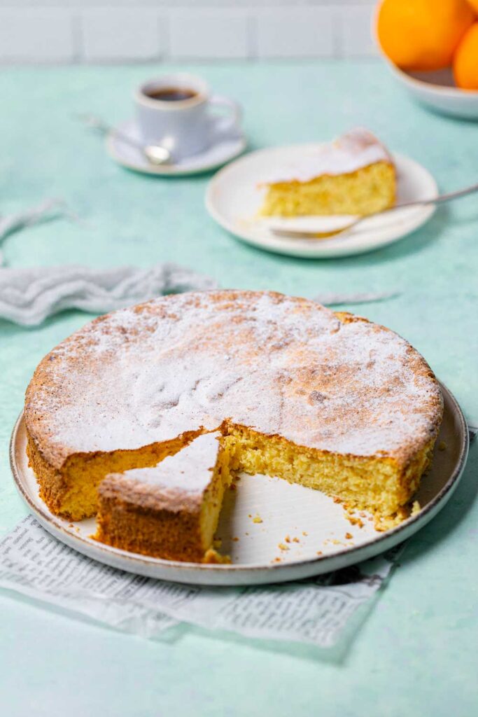 Glutenfreier Mandel-Orangen-Kuchen