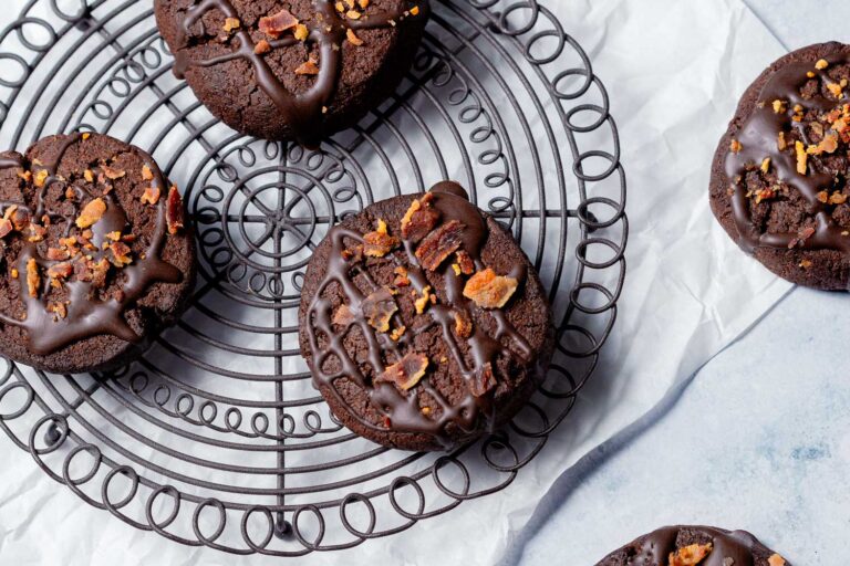 Low Carb Schoko-Bacon-Cookies