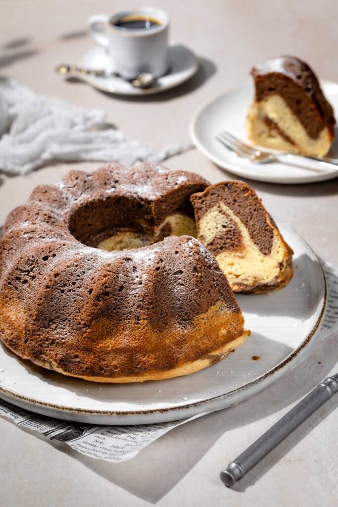 Keto Tiramisu-Gugelhupf