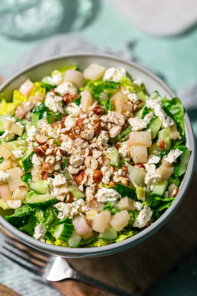 Keto Rhabarber-Salat