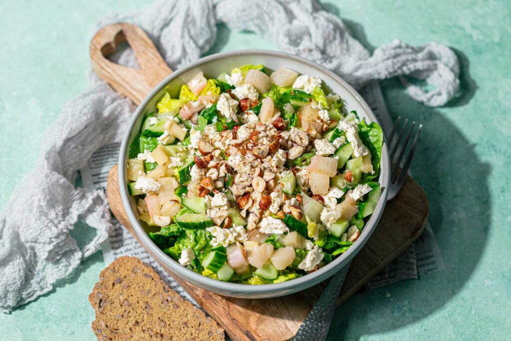 Low Carb Rhabarber-Salat