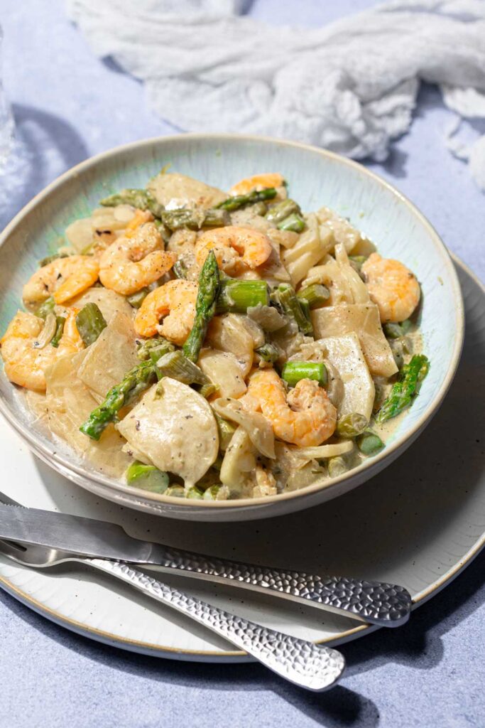Glutenfreie Mairübchen-Pfanne