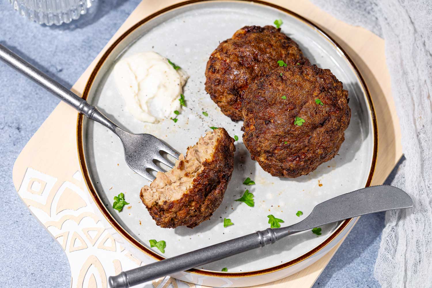 Thunfisch-Frikadellen Low Carb