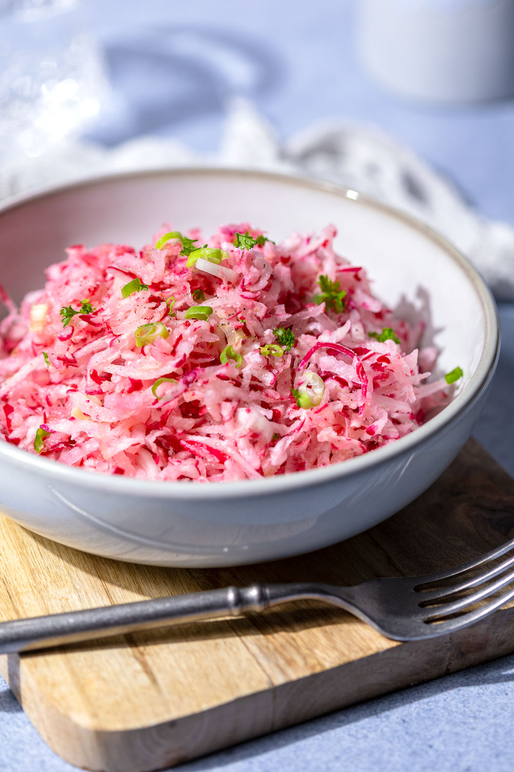 Roter Rettichsalat ganz einfach selbst gemacht