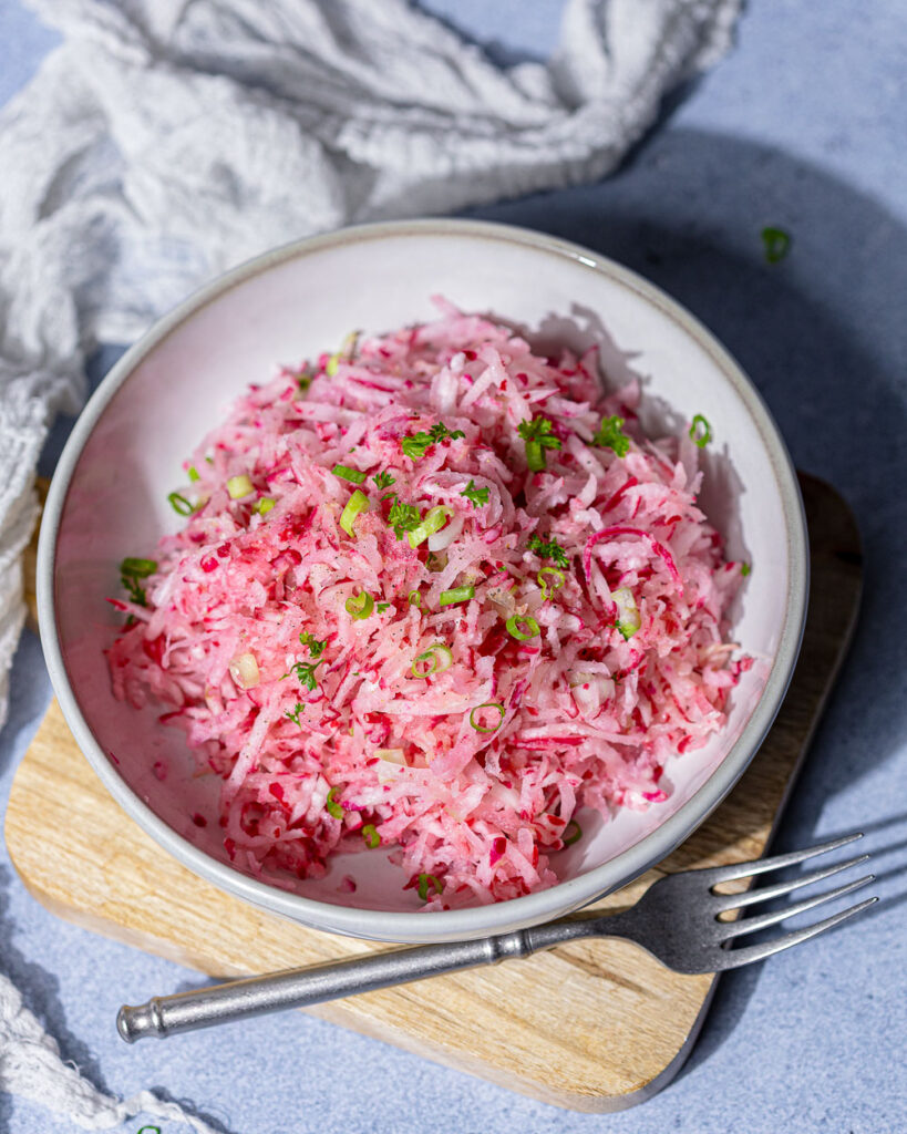 Zuckerfreier Rettichsalat
