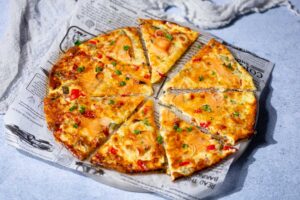 Low Carb Schüttelpizza