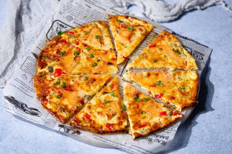 Low Carb Schüttelpizza