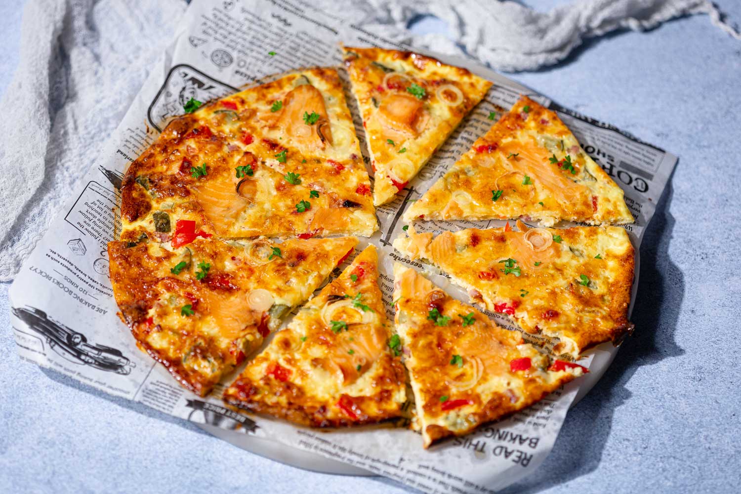 Low Carb Schüttelpizza