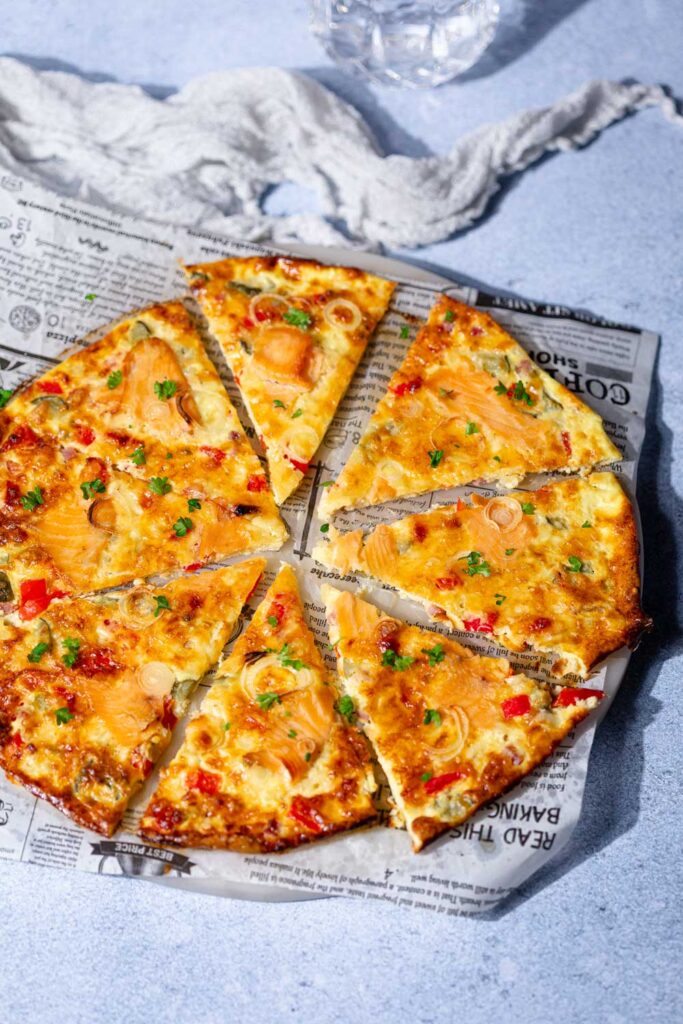 Keto Schüttelpizza