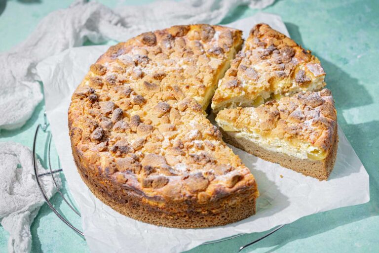 Low Carb Apfelkäsekuchen