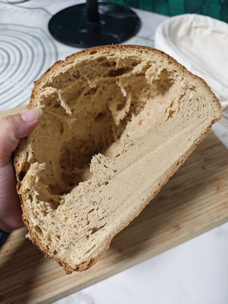 Misslungener Low Carb Sauerteig