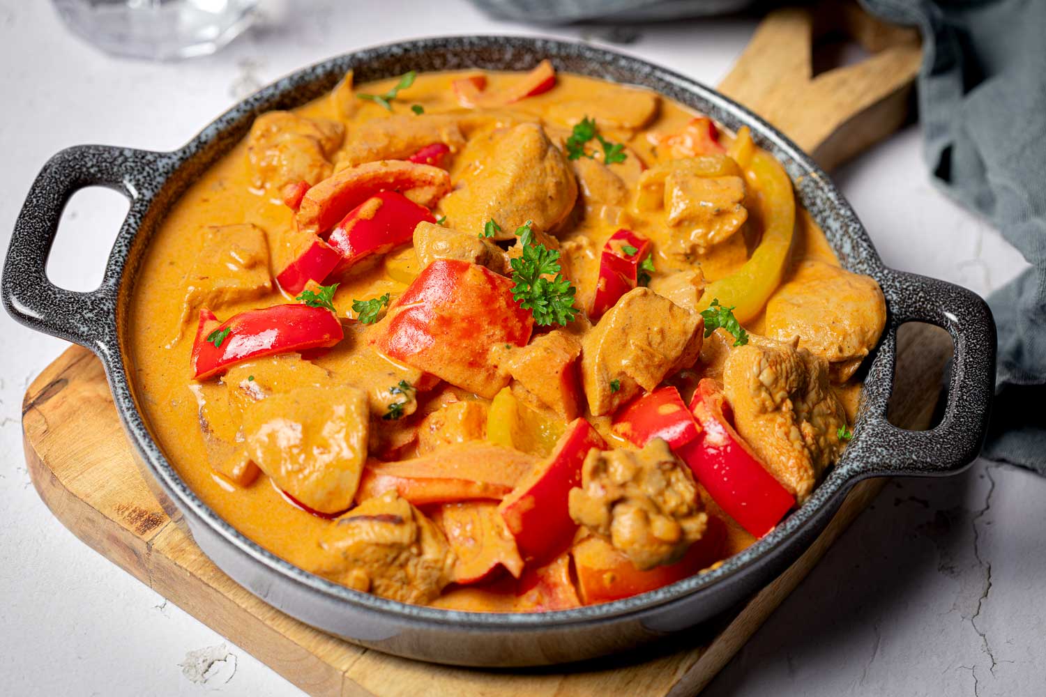 Paprika Haehnchen Pfanne9